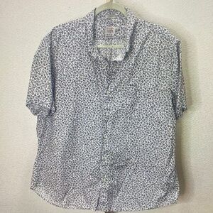 J. Crew Men's Monochrome Patterned Button-Down Shirt